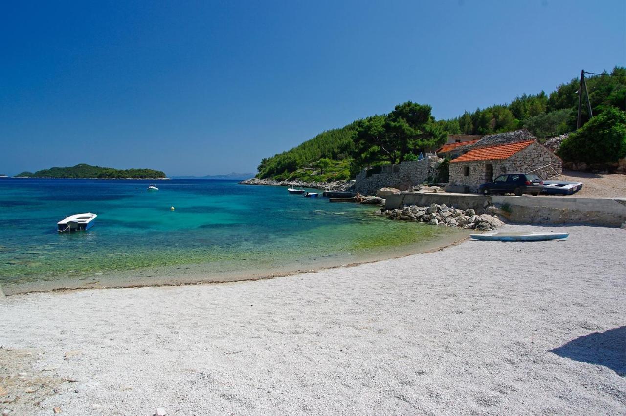 Apartments By The Sea Cove Zaglav, Korcula - 12208 Prizba Eksteriør billede