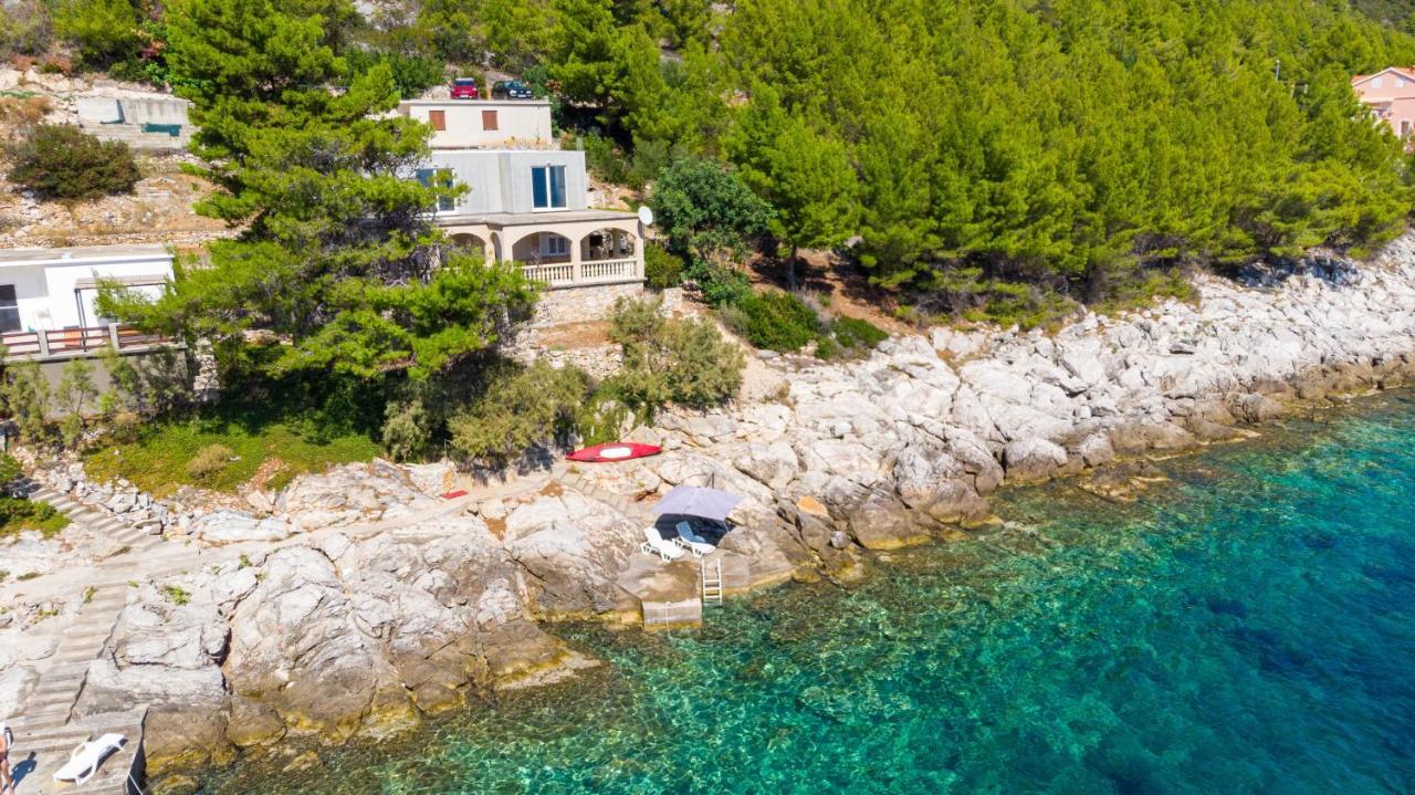 Apartments By The Sea Cove Zaglav, Korcula - 12208 Prizba Eksteriør billede